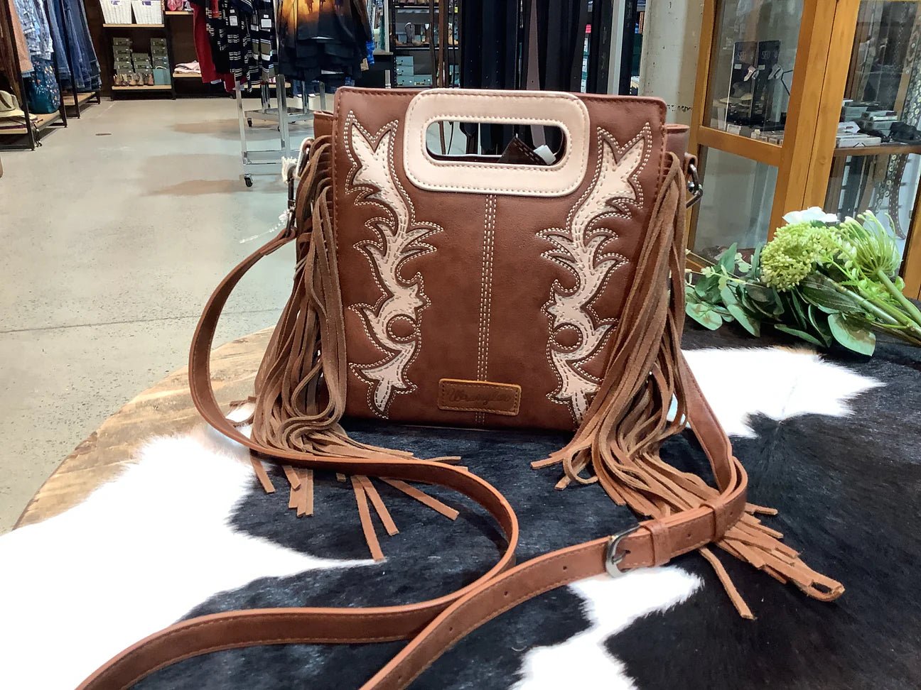 Wrangler Dallas Fringe Bag - Saddleworld Devonport