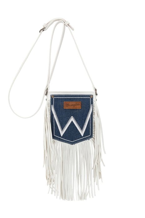 Wrangler Denim Pocket Fringe Bag - Saddleworld Devonport