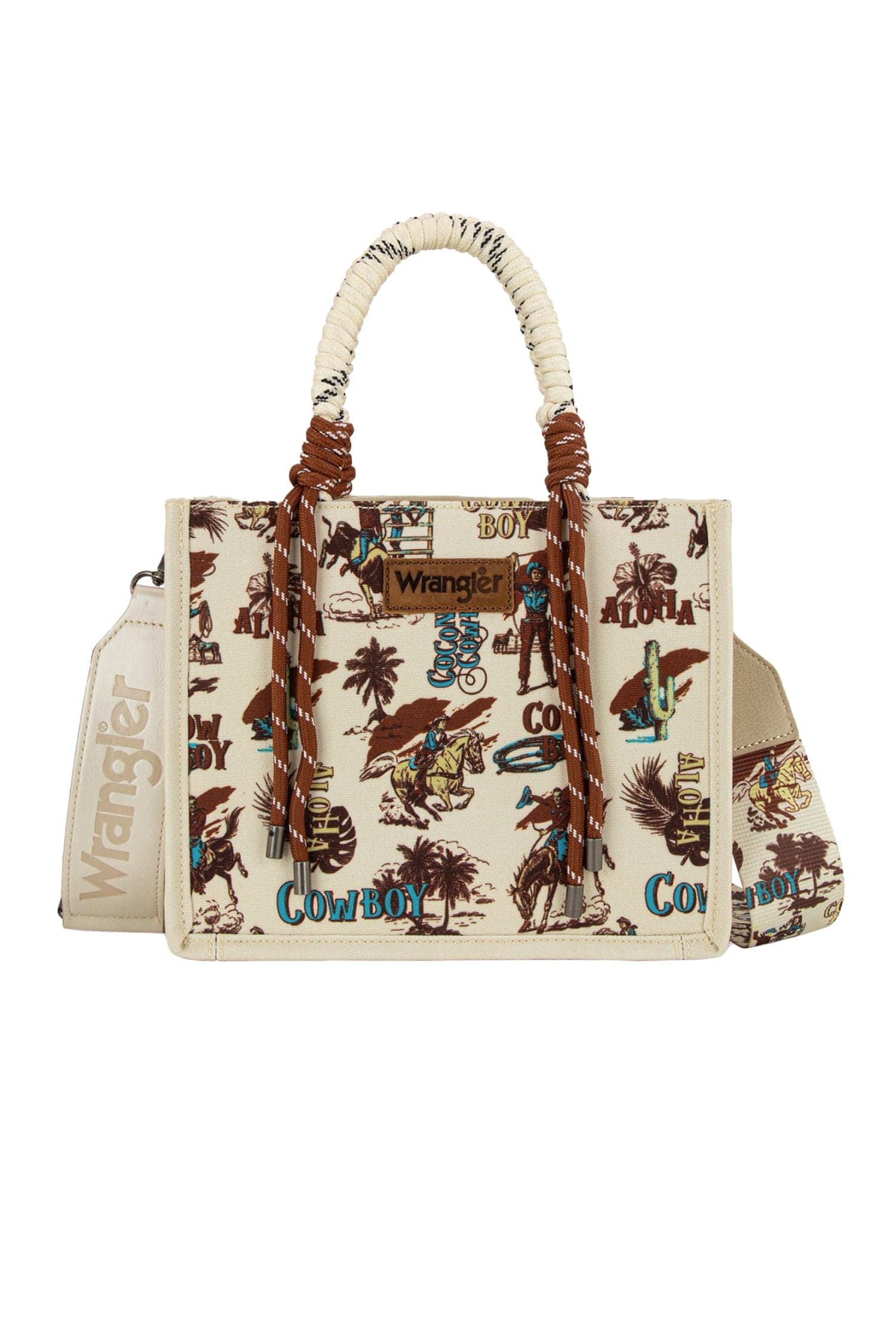 Wrangler Rodeo Print Crossbody Handbag