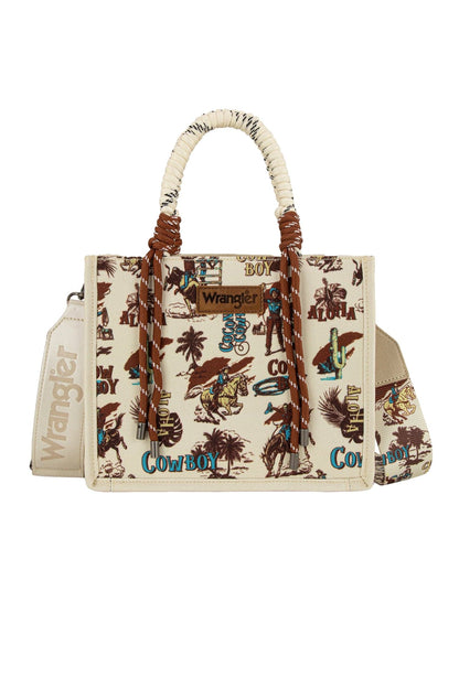 Wrangler Rodeo Print Crossbody Handbag