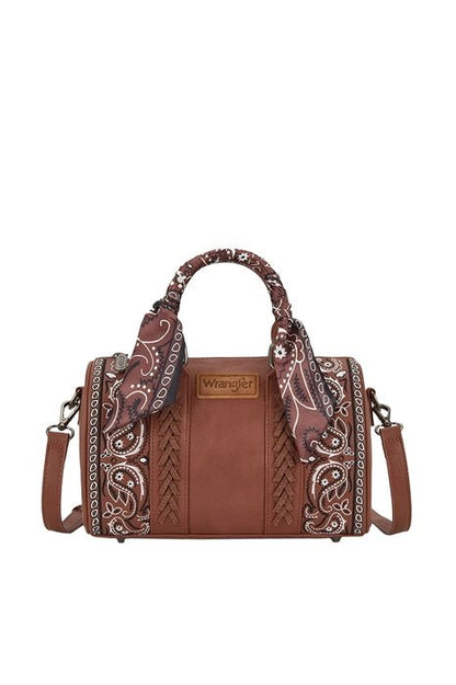 Wrangler Paisley Barrel Bag - Saddleworld Devonport
