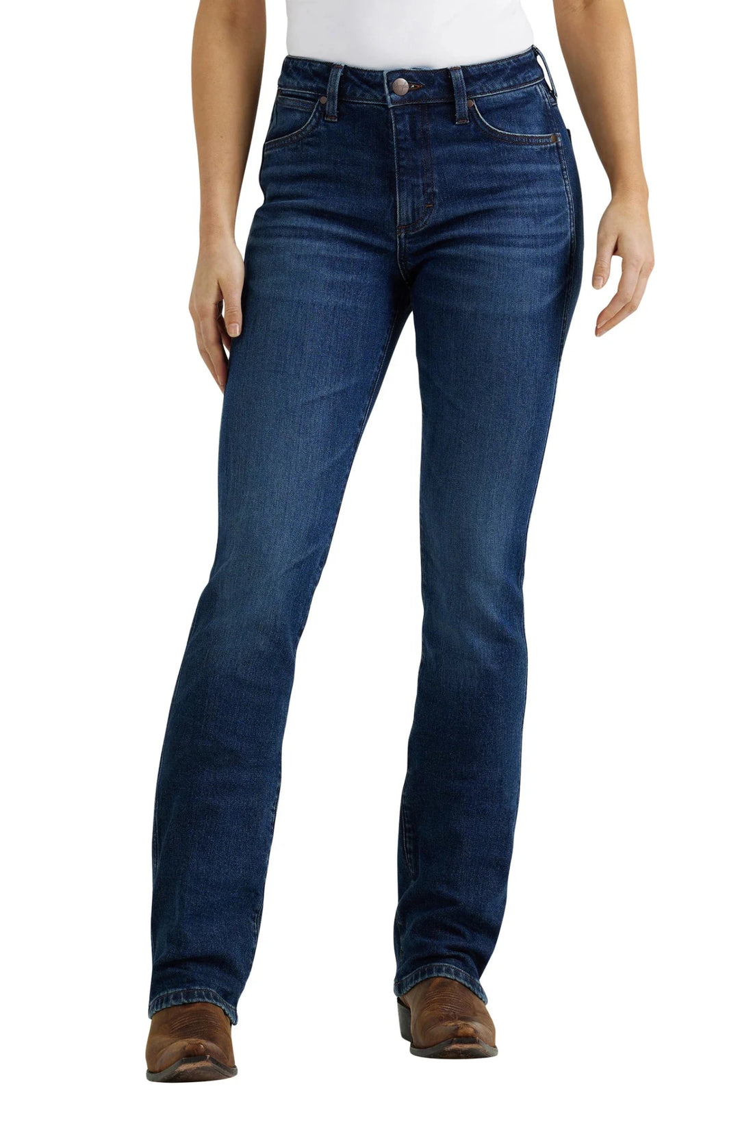 Wrangler Retro Bailey High Rise Jeans - 32 Leg - Saddleworld Devonport