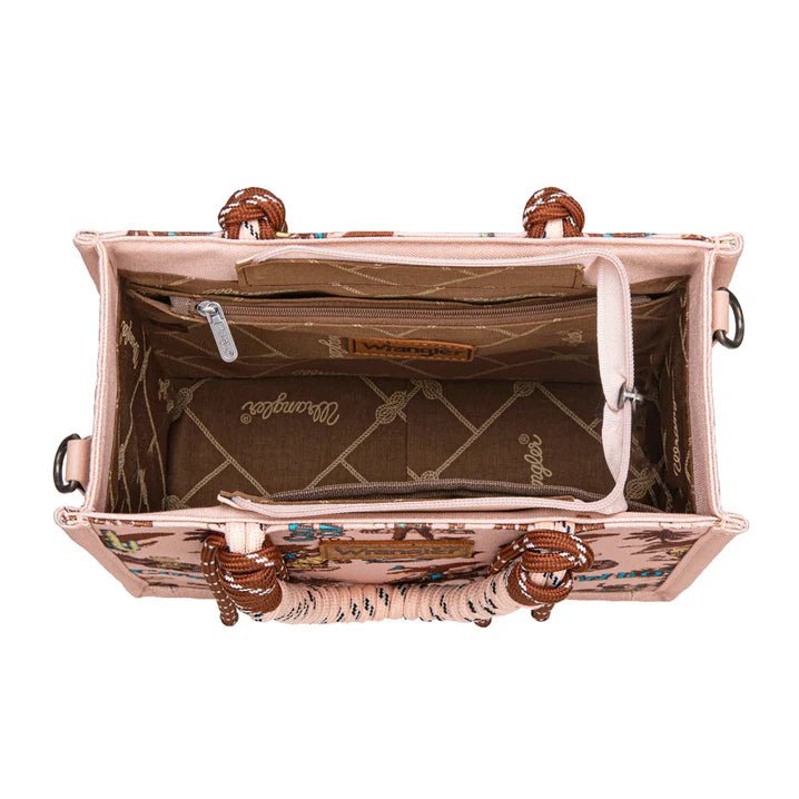 Wrangler Rodeo Print Crossbody Handbag - Saddleworld Devonport