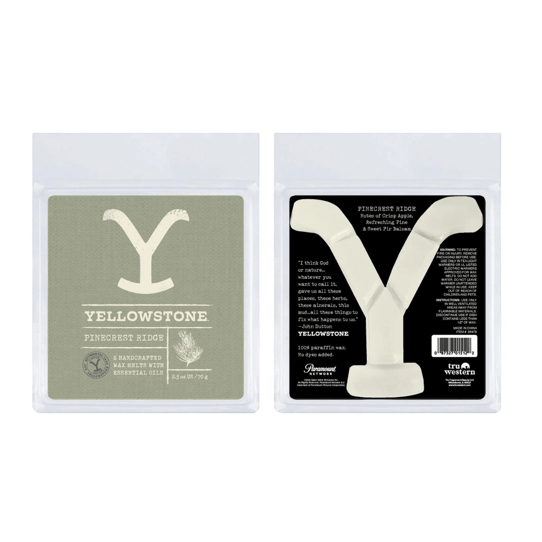 Yellowstone Pinecrest Ridge Wax Melt - Saddleworld Devonport