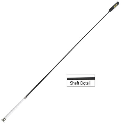 Zilco Dressage Whip - Leather Flapper Black - Saddleworld Devonport
