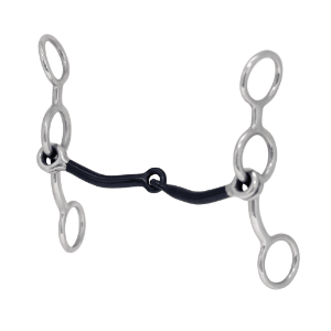 Zilco Junior Cow Horse Gag Bit 14cm - Saddleworld Devonport