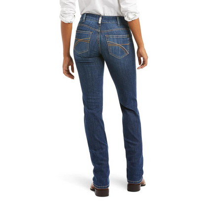 Ariat Woman R.E.A.L.™ Mid Rise Brenda Straight Leg Jeans