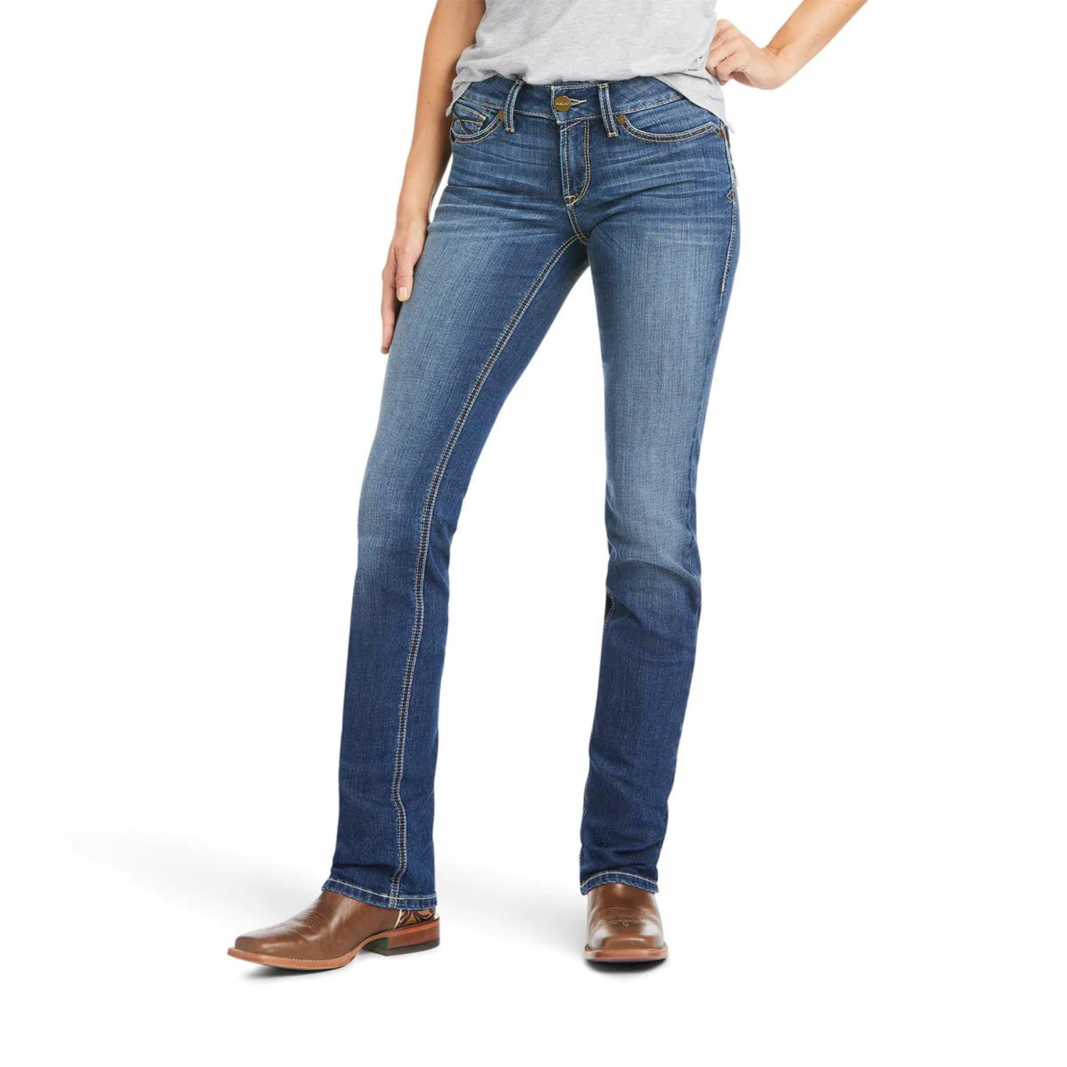 Ariat Woman R.E.A.L. Perfect Rise Catalina Straight Leg Jeans