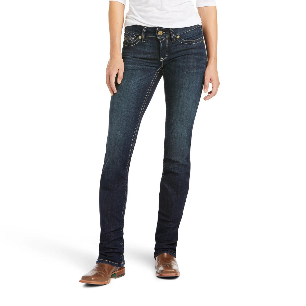 Ariat Woman R.E.A.L.™ Perfect Rise Alma Boot Cut Jeans - Saddleworld  Devonport