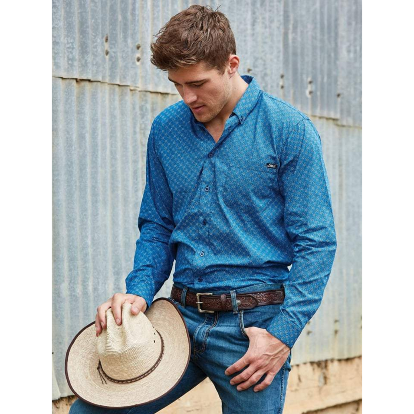 Pure Western Men's Derek Shirt