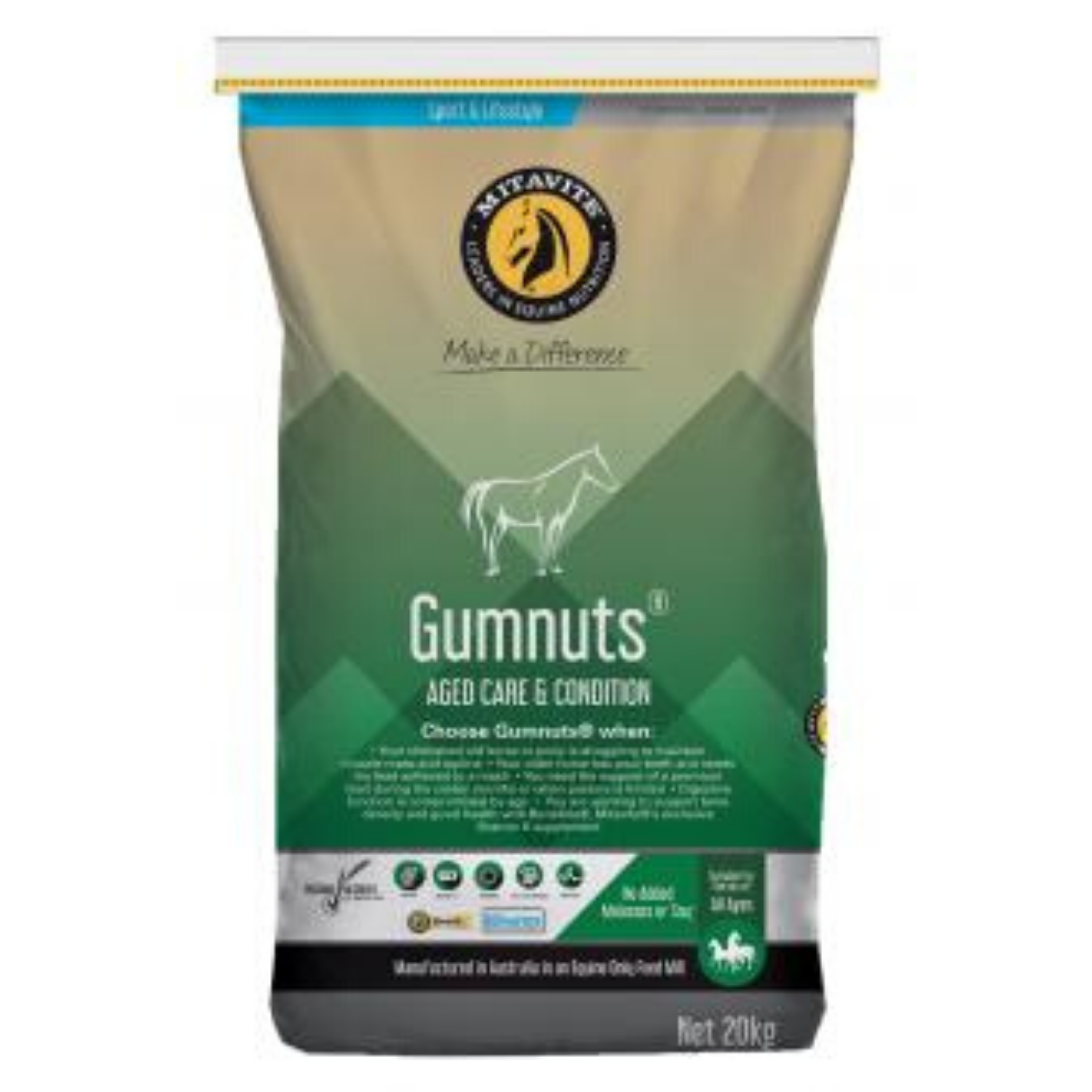 Mitavite Gumnuts 20KG