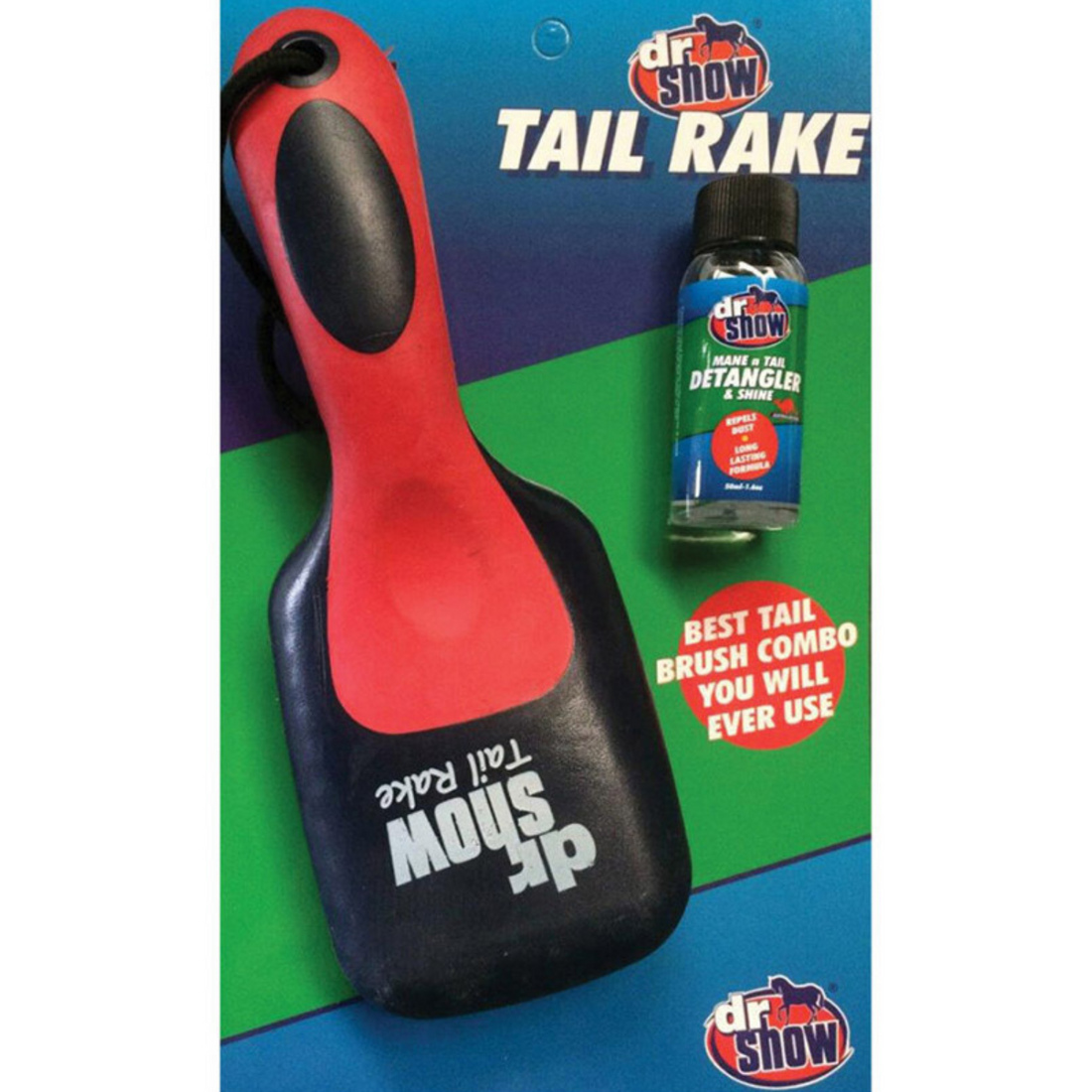 Dr Show Tail Rake &amp; 50ml Detangler