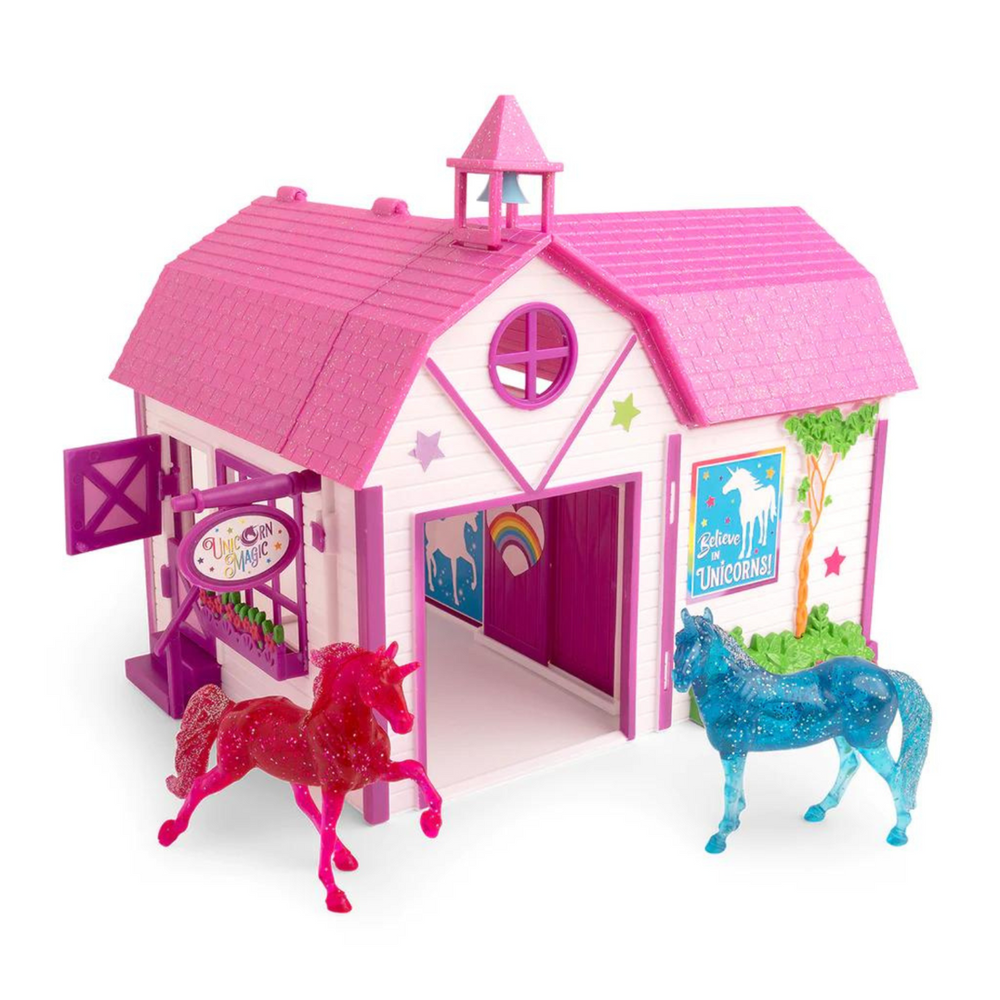 Breyer Unicorn Magic Barn Set