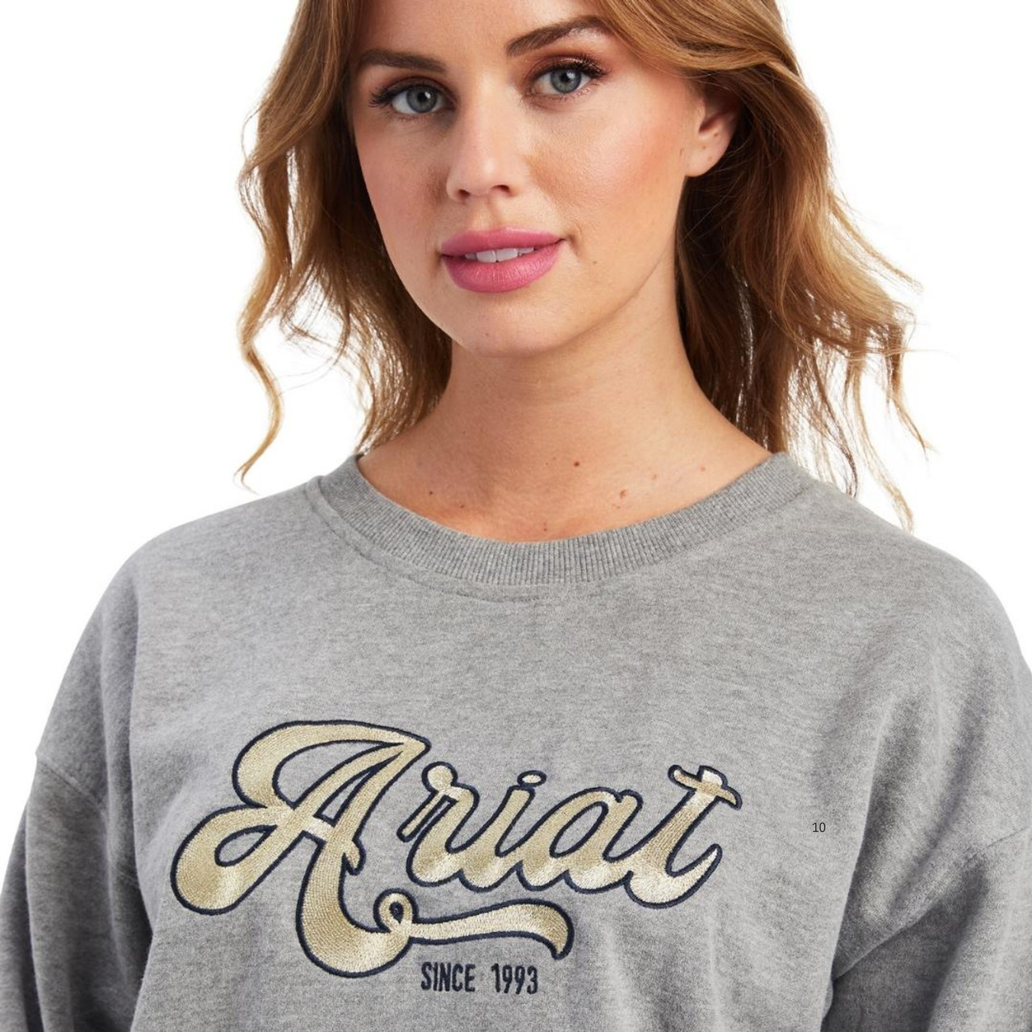 Ariat Womens R.E.A.L Varsity Cropped Sweater