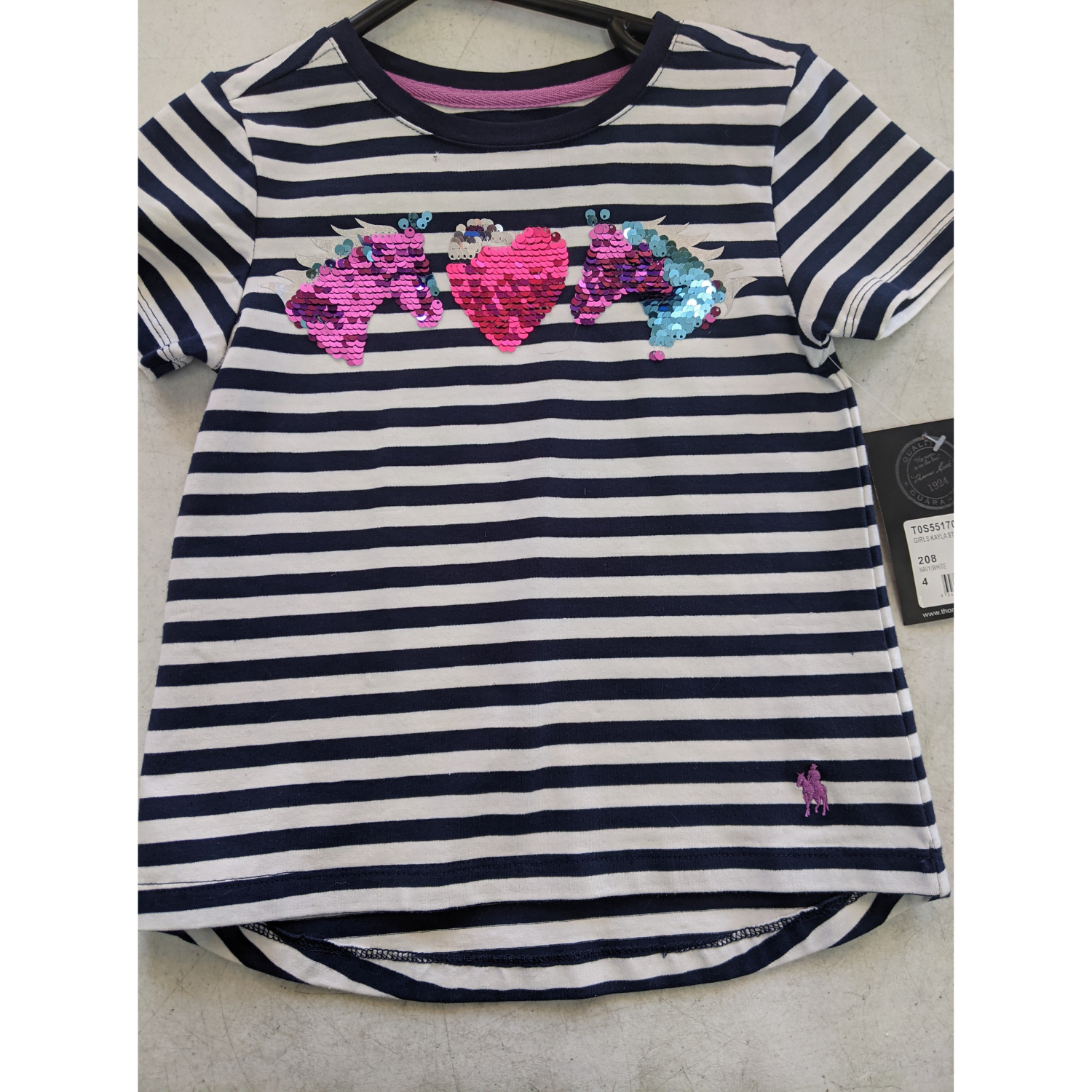 Thomas Cook Girls Kayla Stripe Tee