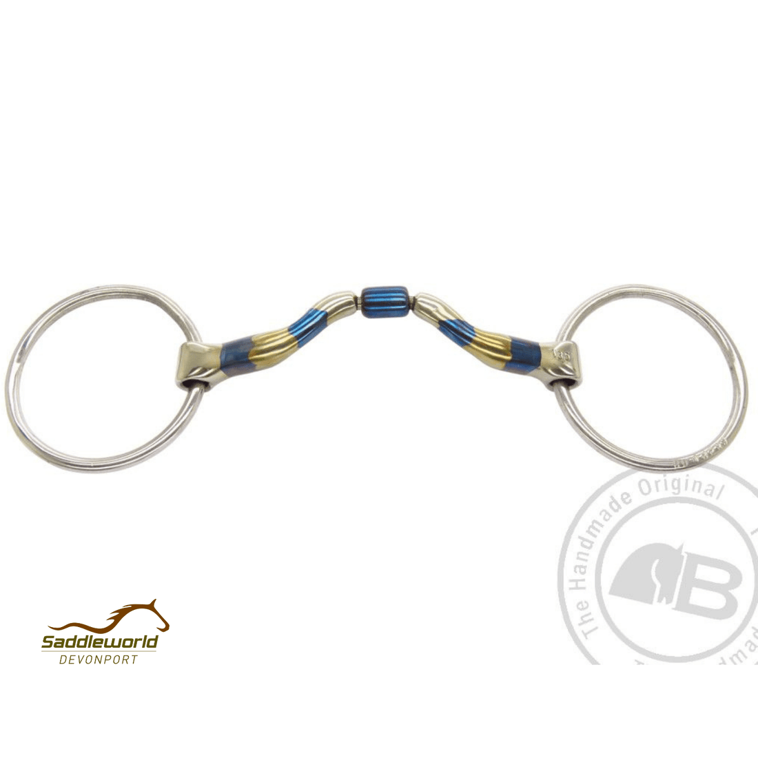 Bombers Bit Loose Ring Ported Barrel - Saddleworld Devonport