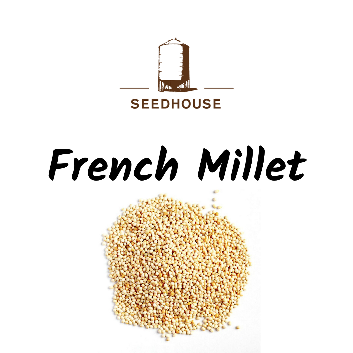 SEEDHOUSE WHITE FRENCH MILLET 20KG