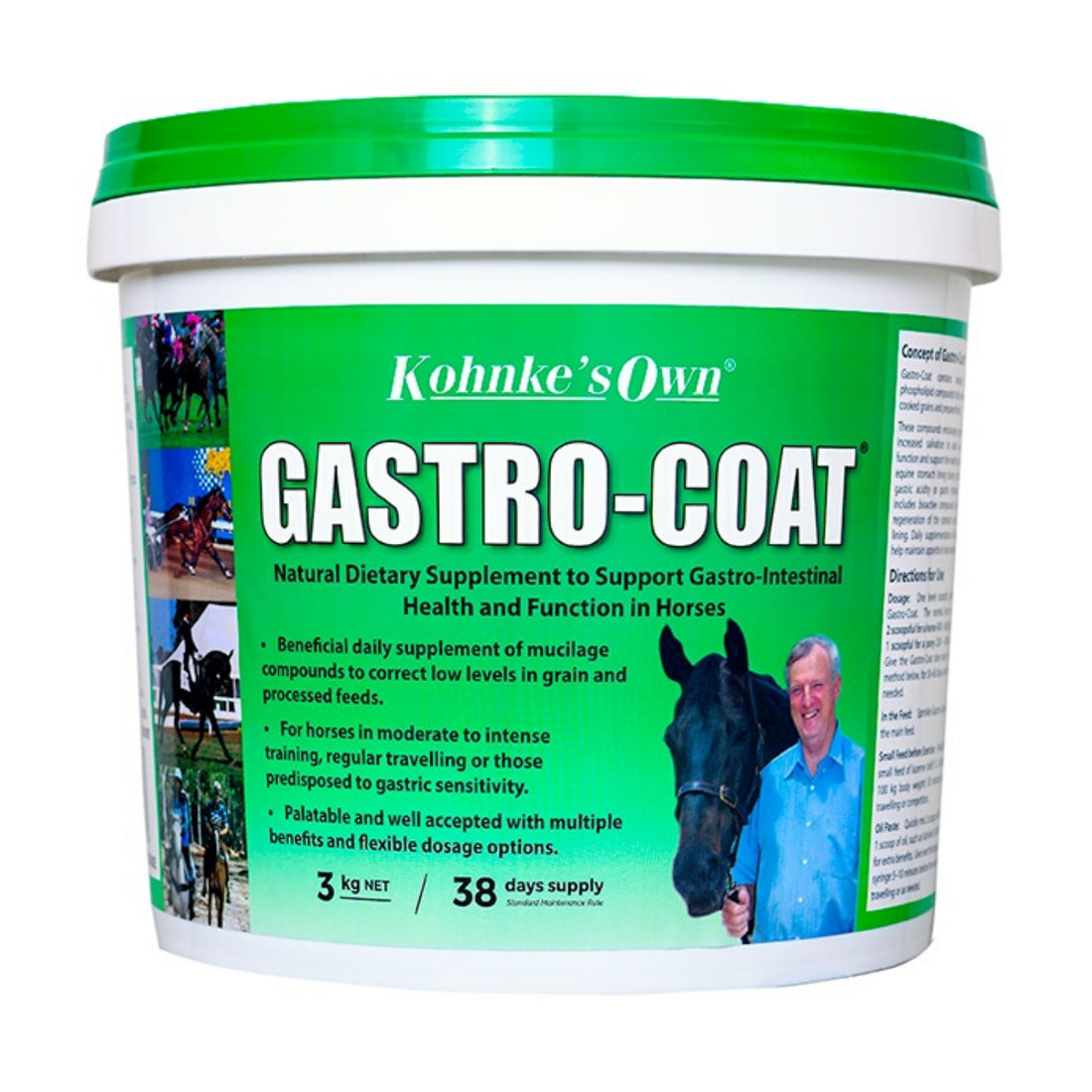 Kohnkes Gastro Coat 20Kg - Saddleworld Devonport