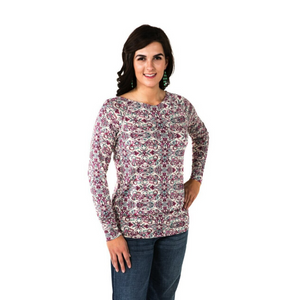 Noble Outfitters Women's Reversible Wrap Top