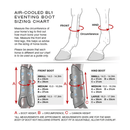 Premier Equine Air-Cooled BL1 Hind Eventing Boots - Saddleworld Devonport