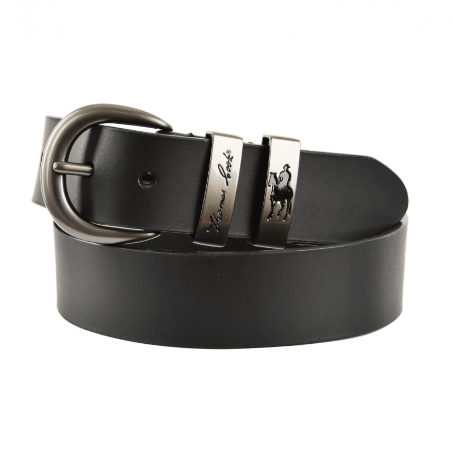 Thomas Cook Gunmetal Belt - Saddleworld Devonport