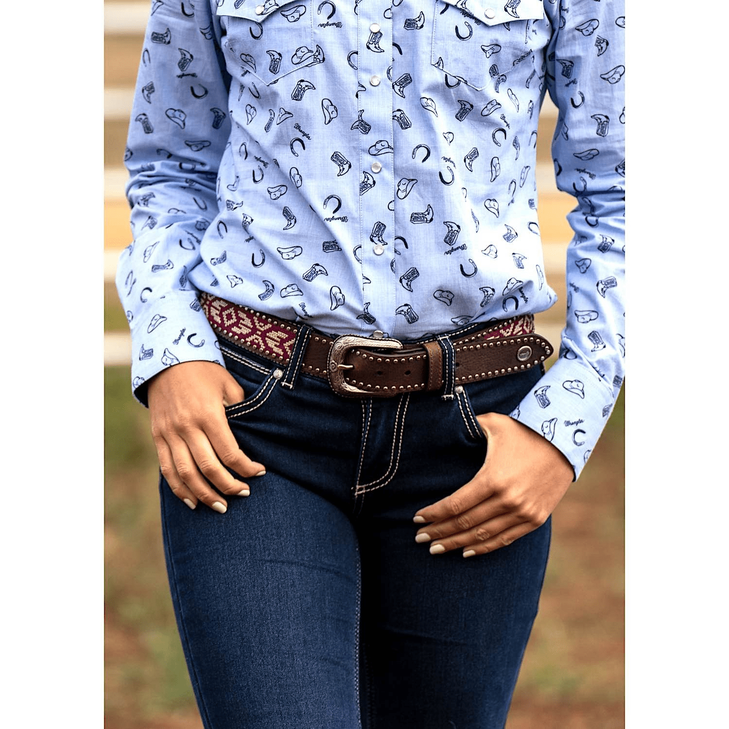 Wrangler Womens Dulcie Belt - Saddleworld Devonport