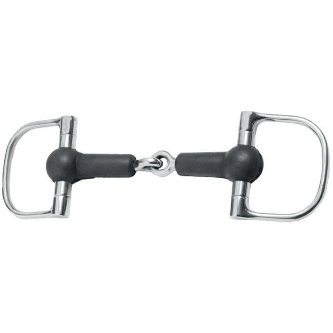 Zilco Rubber Jointed Mouth Dee Bit - Saddleworld Devonport